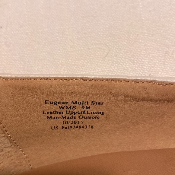 Gentle souls by Kenneth Cole women’s white leather multi star glitter loafers 9 - Picture 9 of 9